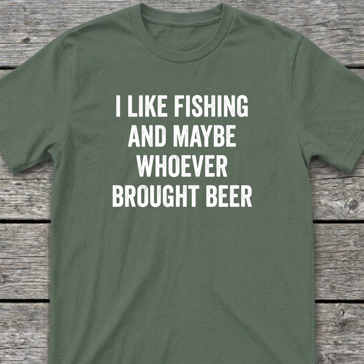 Bring Beer T-Shirt Military Green