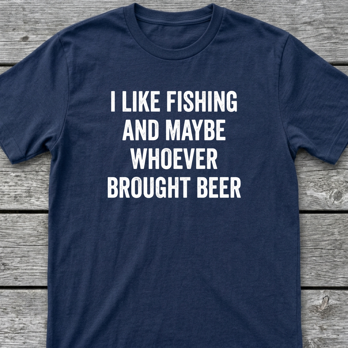 Bring Beer T-Shirt Navy
