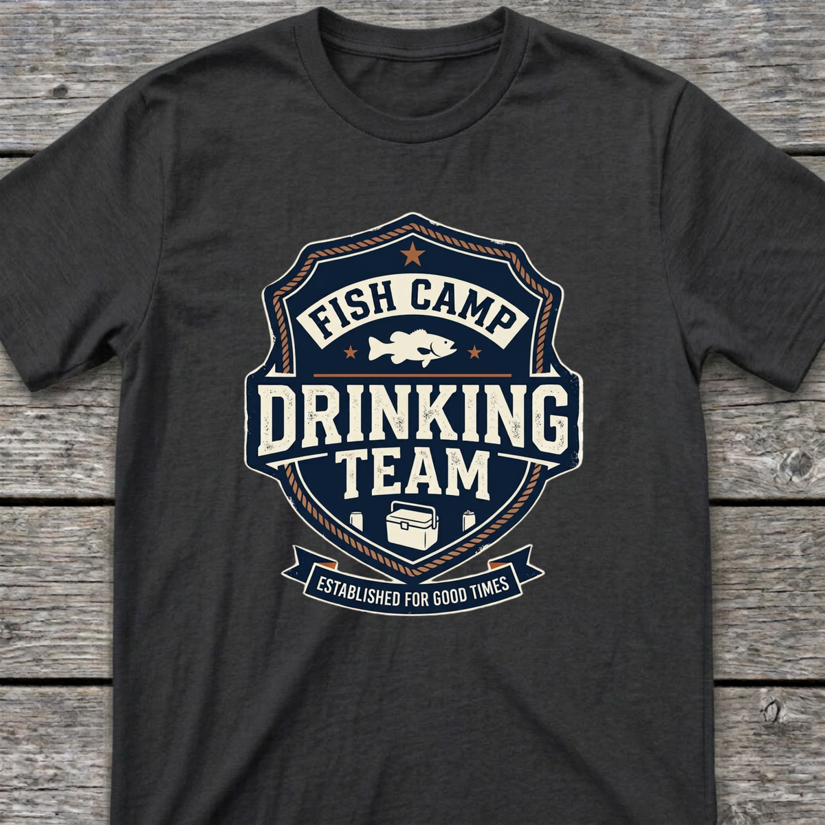 Fish Camp Drinking Team T-Shirt