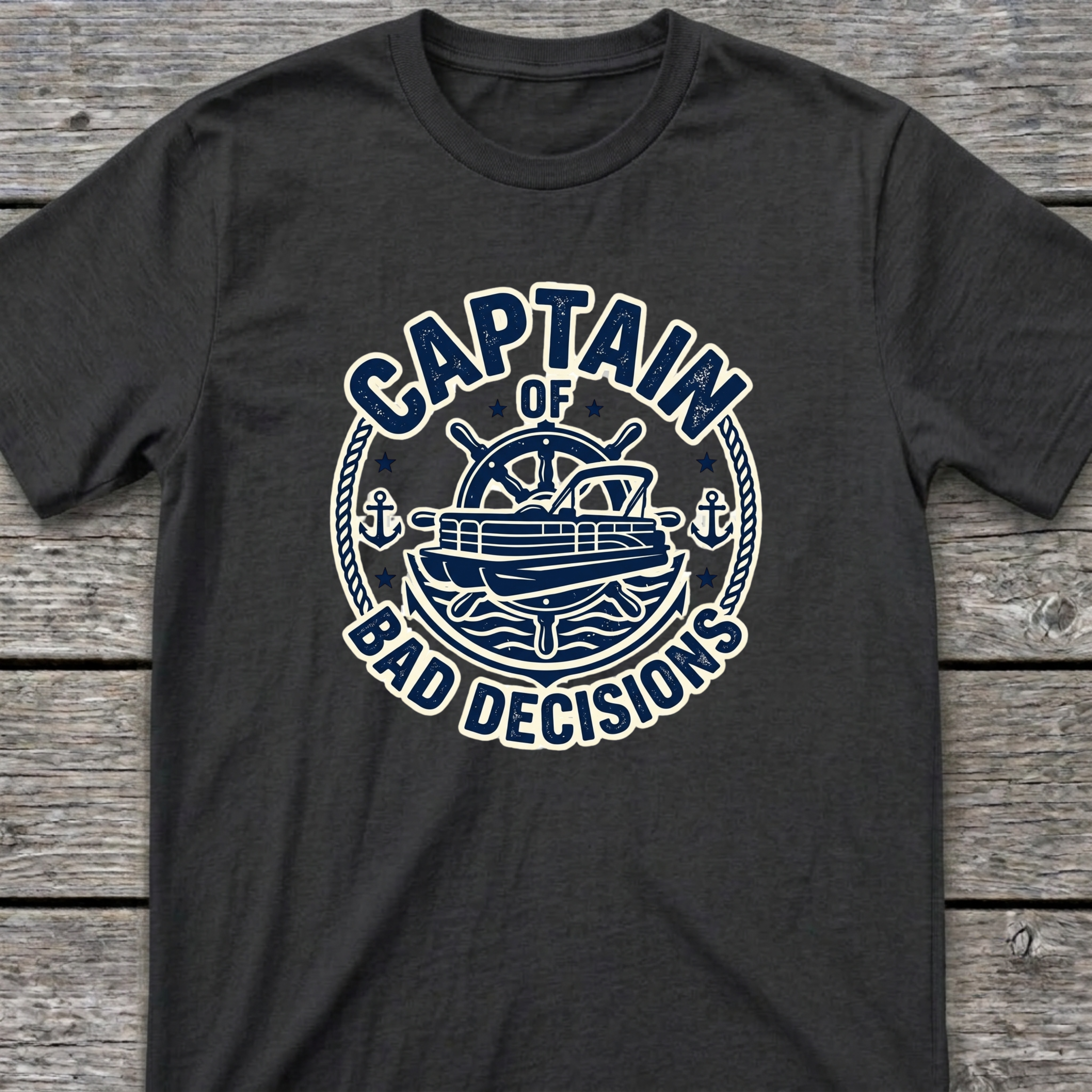 Captain of Bad Decisions T-Shirt