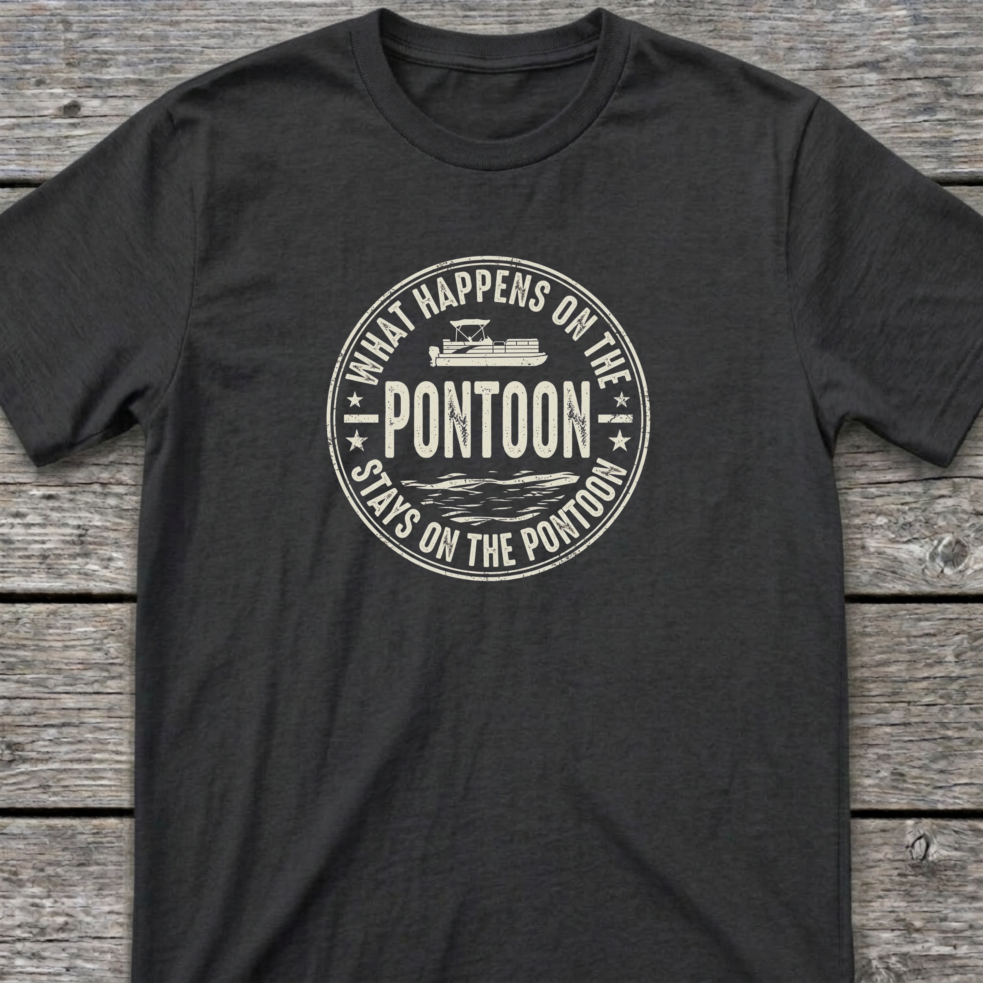 Stays on the Pontoon T-Shirt