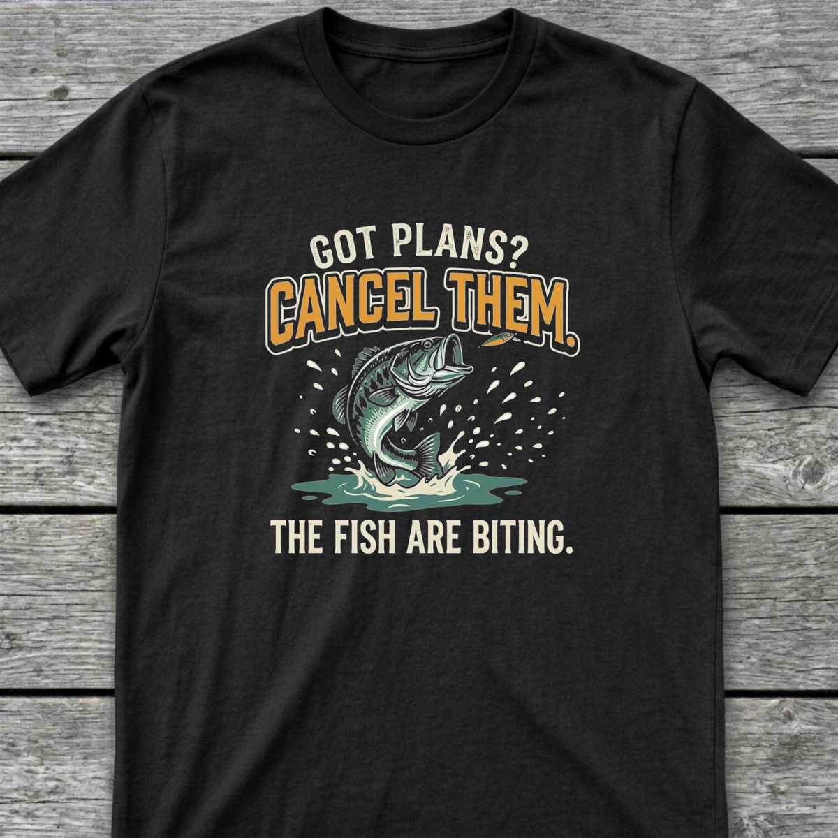 Got Plans T-Shirt Black
