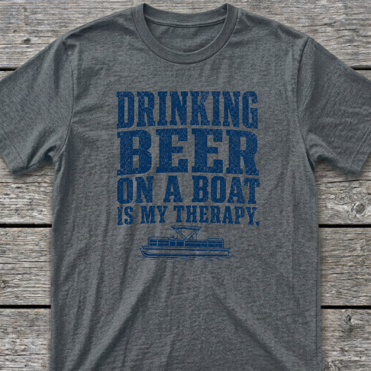 Beer Boat Therapy T-Shirt