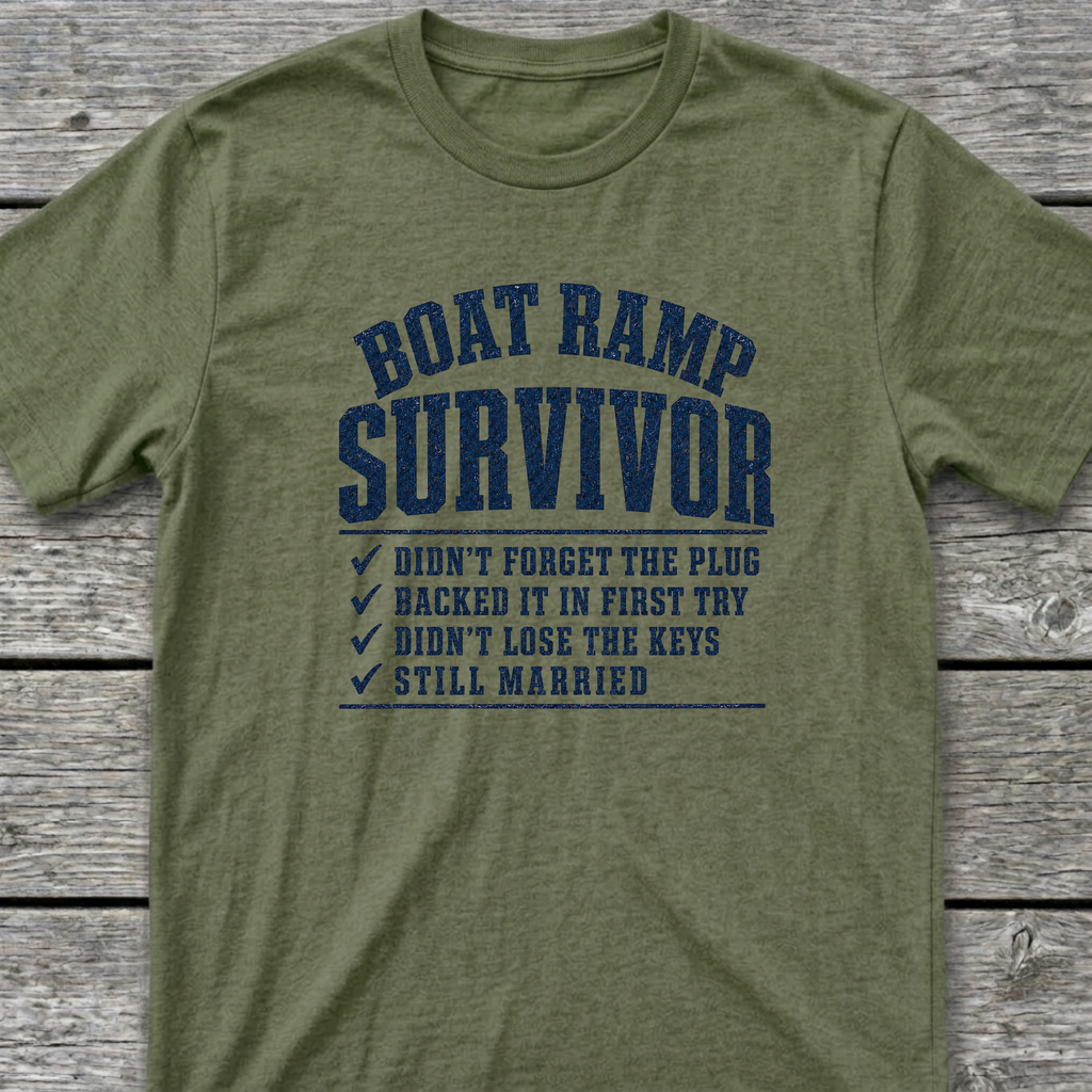 Boat Ramp Survivor T-Shirt