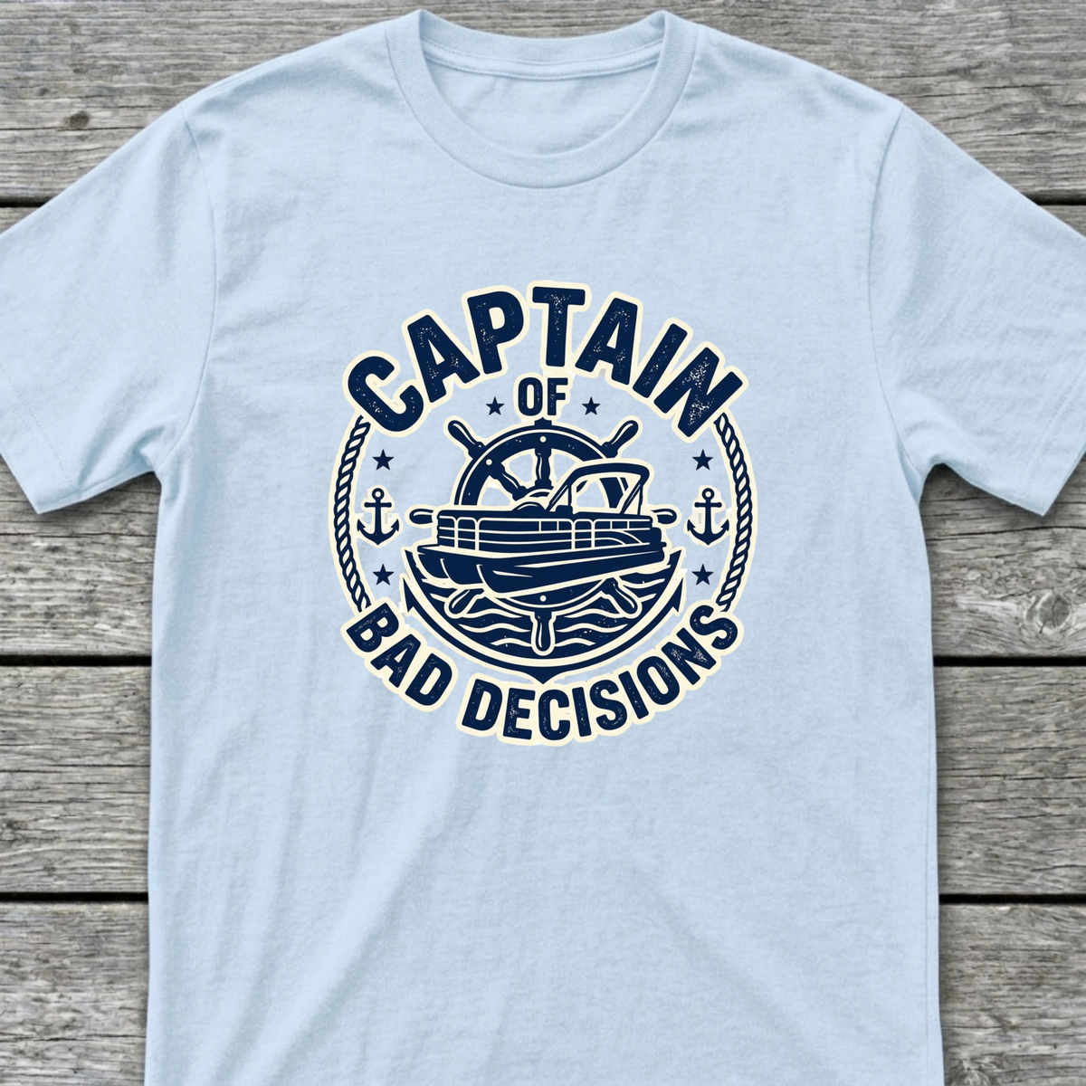 Captain of Bad Decisions T-Shirt
