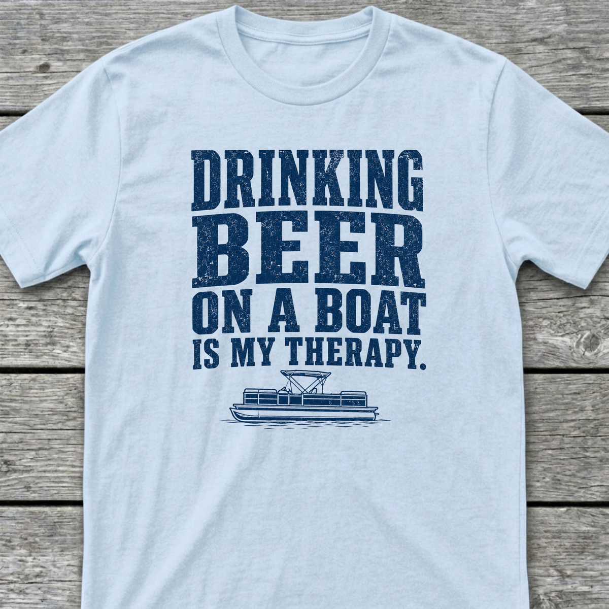 Beer Boat Therapy T-Shirt
