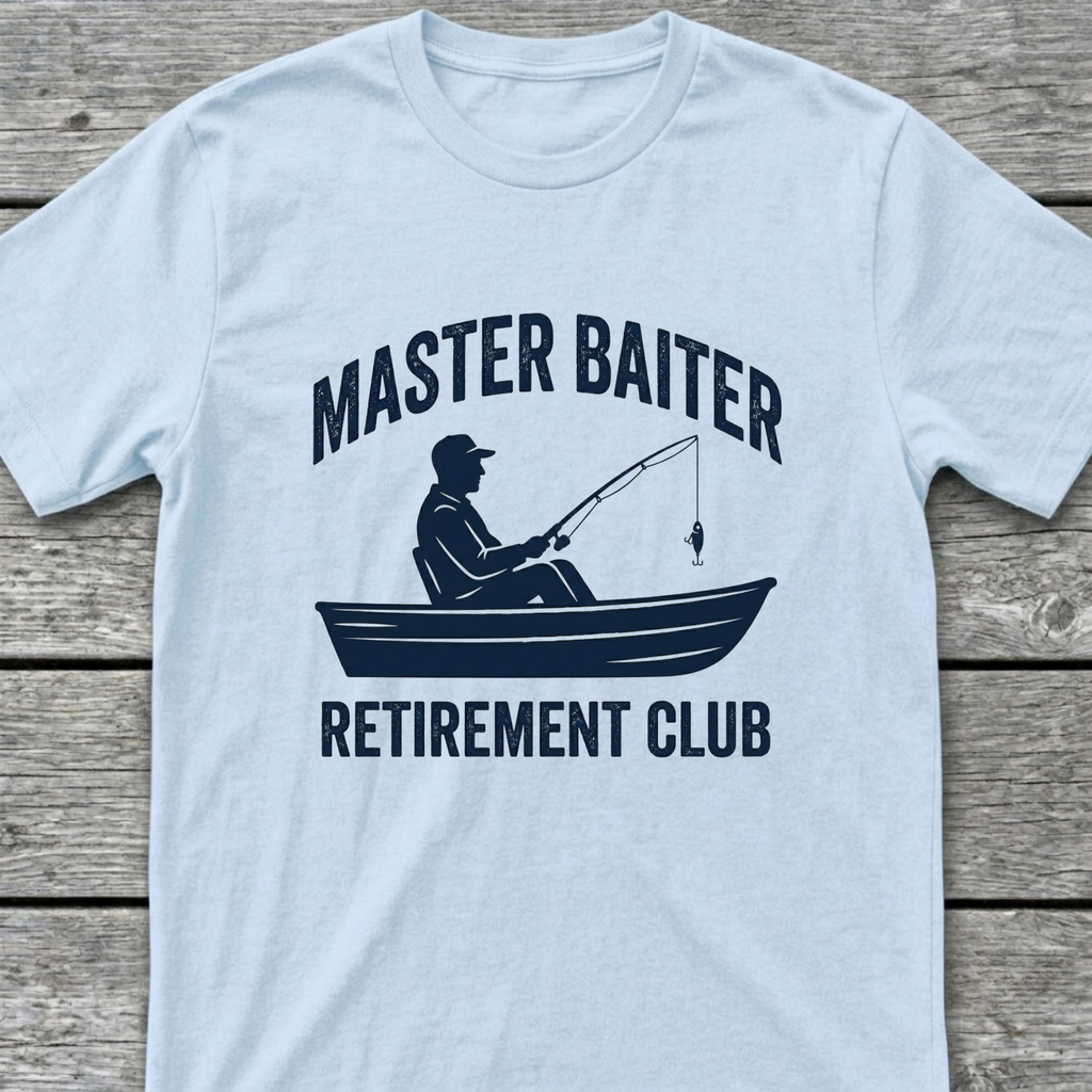 Master Baiter Retirement Club T-Shirt