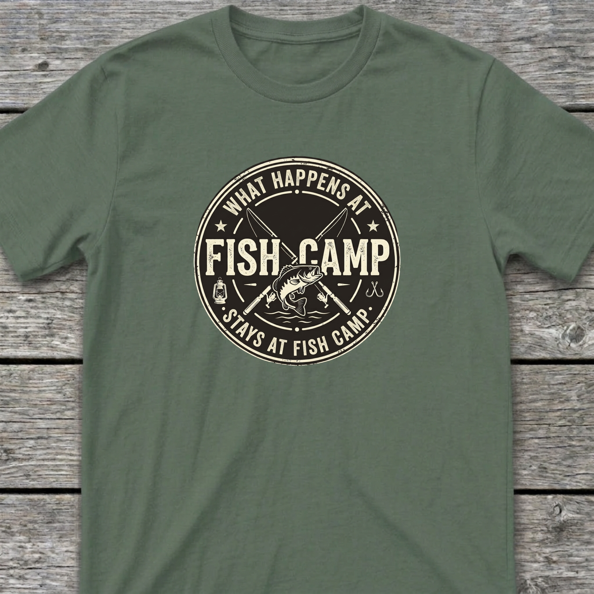 Stays at Fish Camp T-Shirt