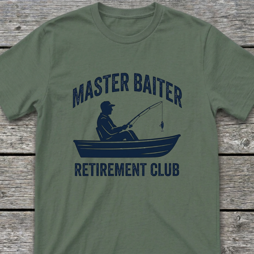 Master Baiter Retirement Club T-Shirt