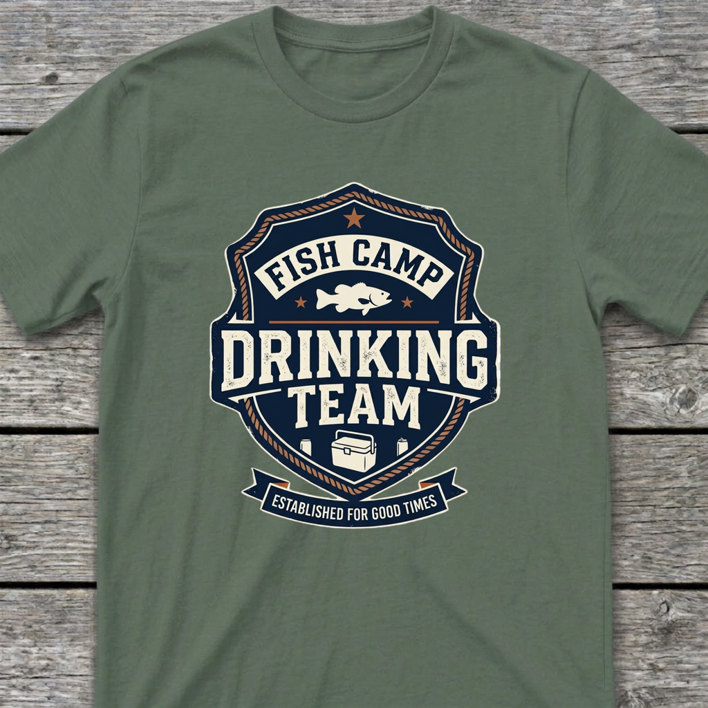 Fish Camp Drinking Team T-Shirt
