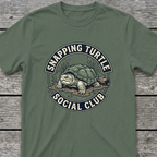 Snapping Turtle Social T-Shirt