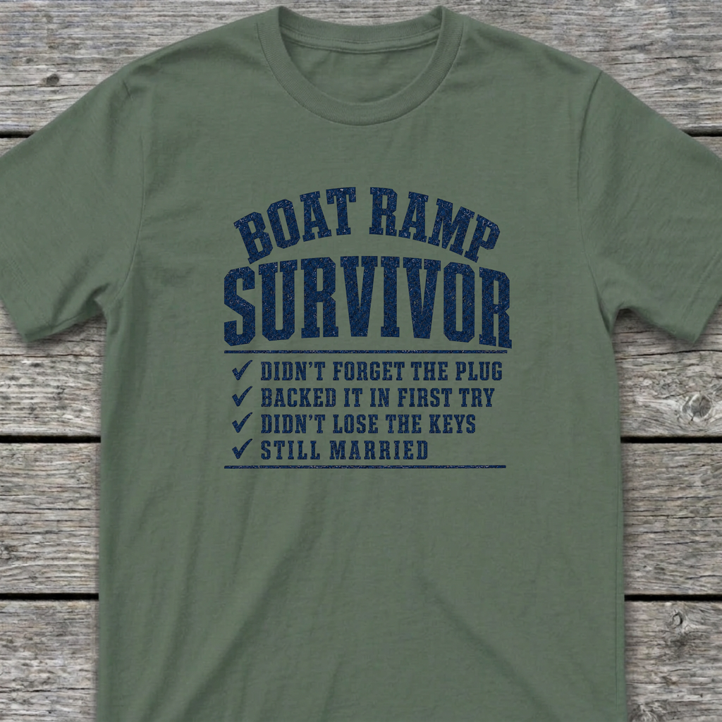 Boat Ramp Survivor T-Shirt
