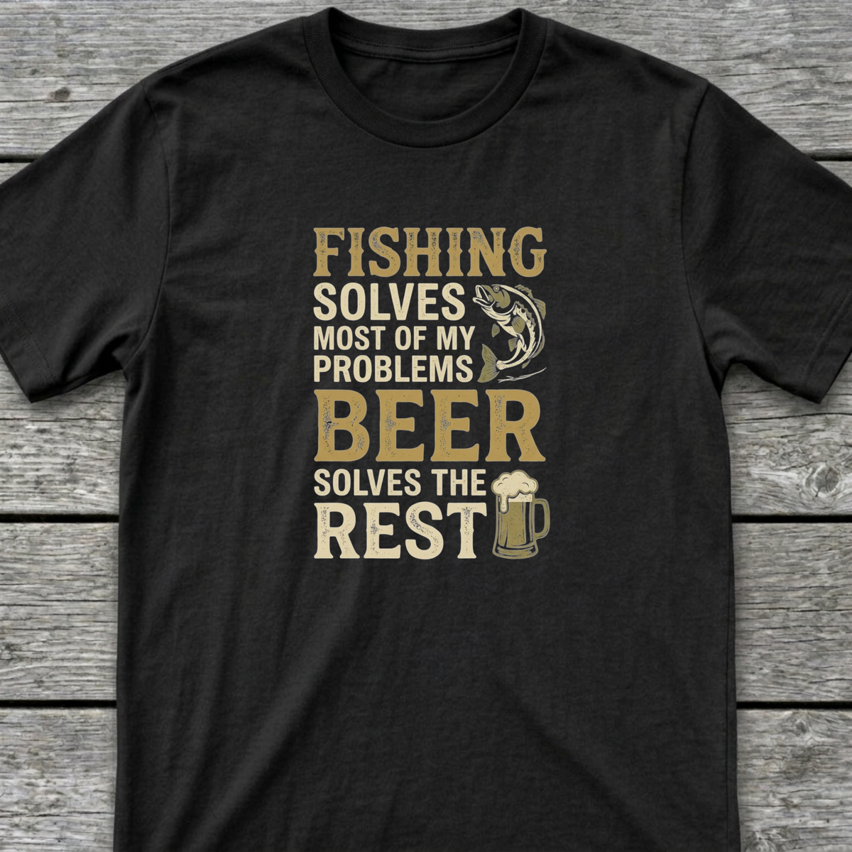 My Problems T-Shirt Black