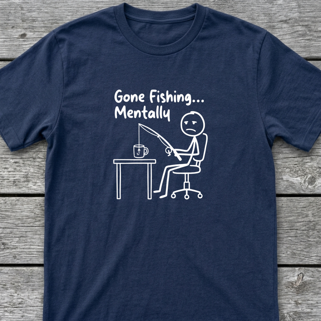 Fishing Mentally T-Shirt