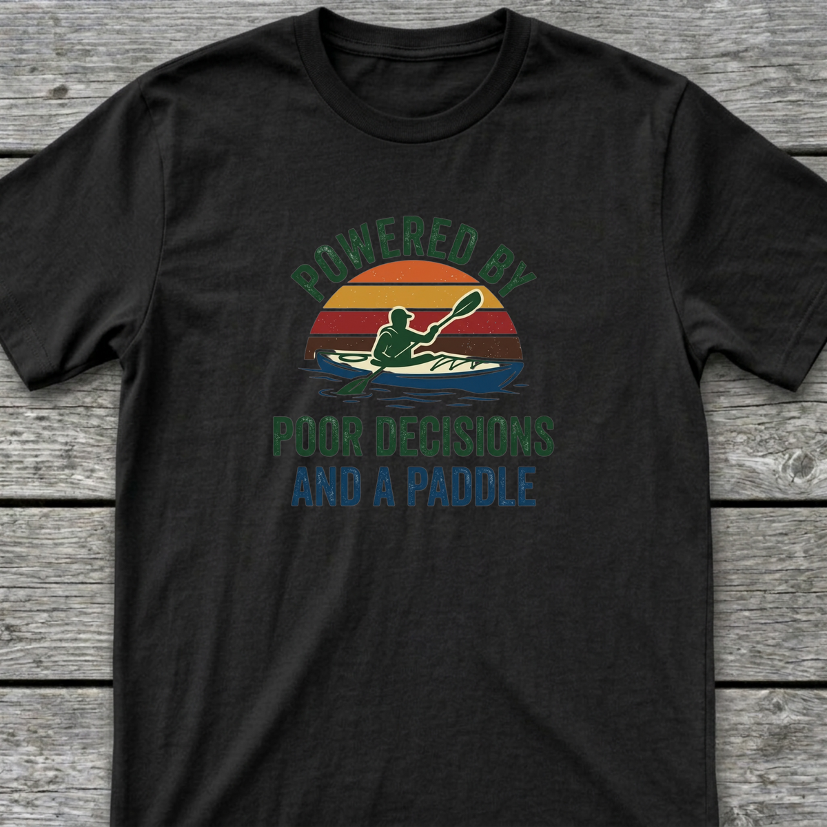 Powered By T-Shirt Black
