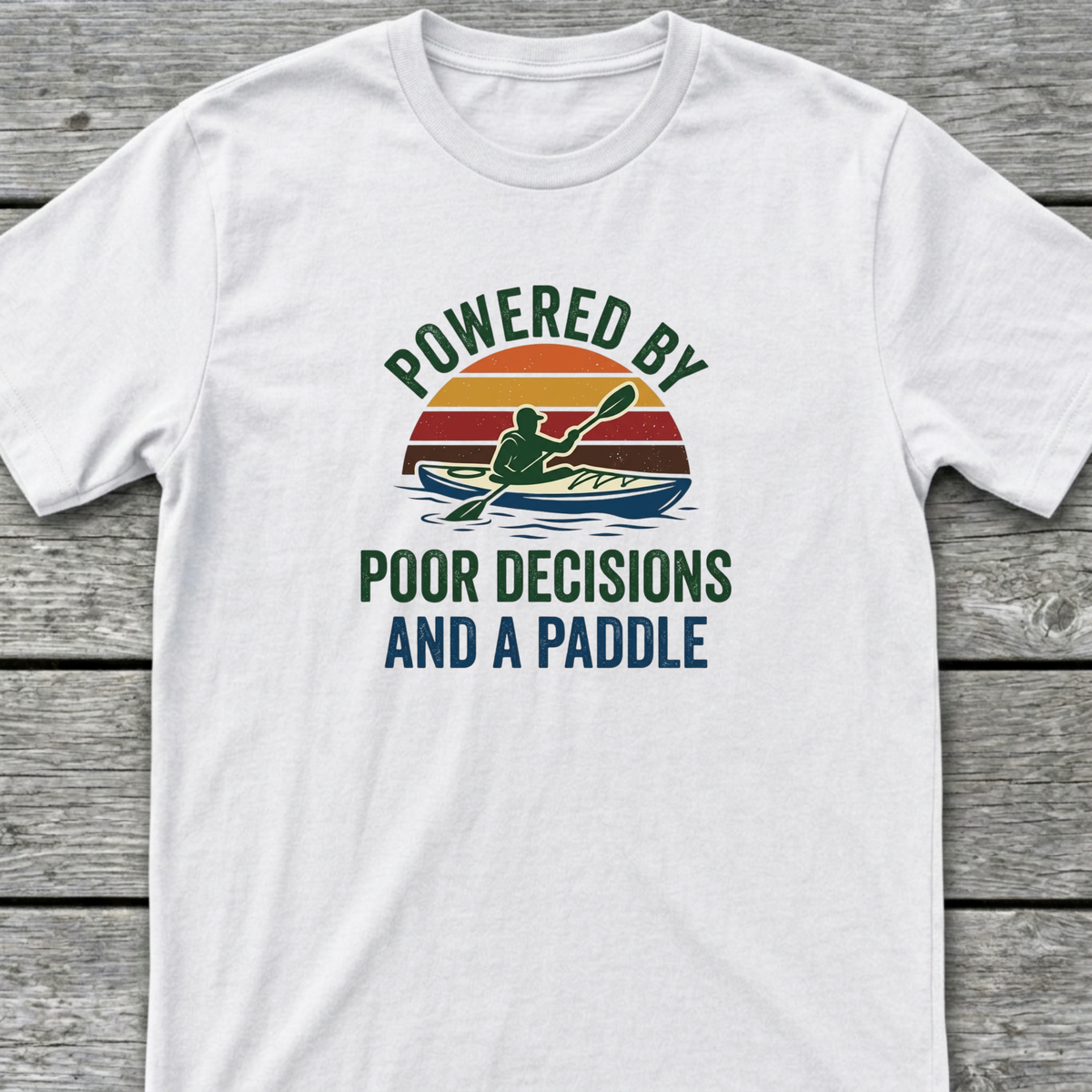 Powered By T-Shirt White