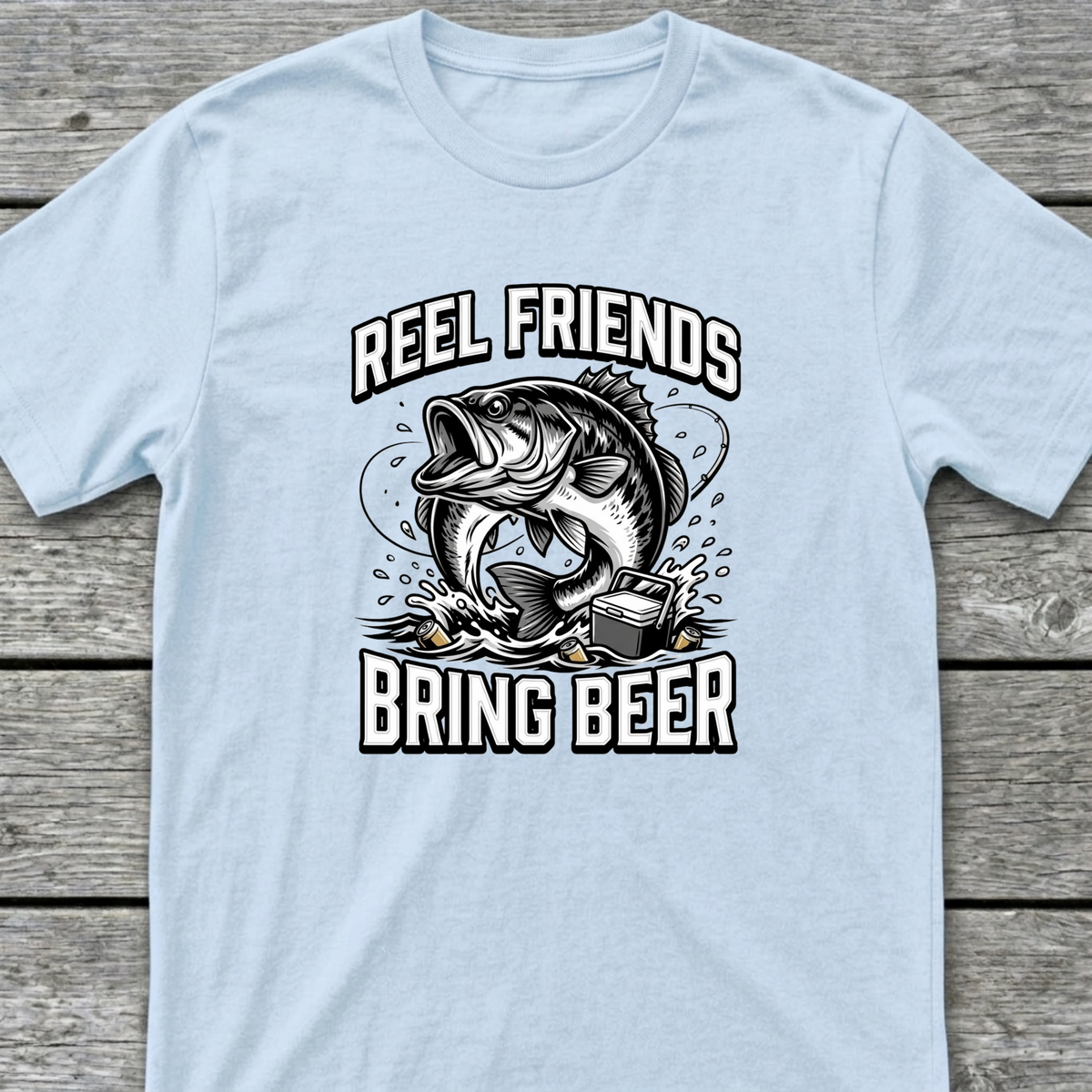 Reel Friends T-Shirt Light Blue