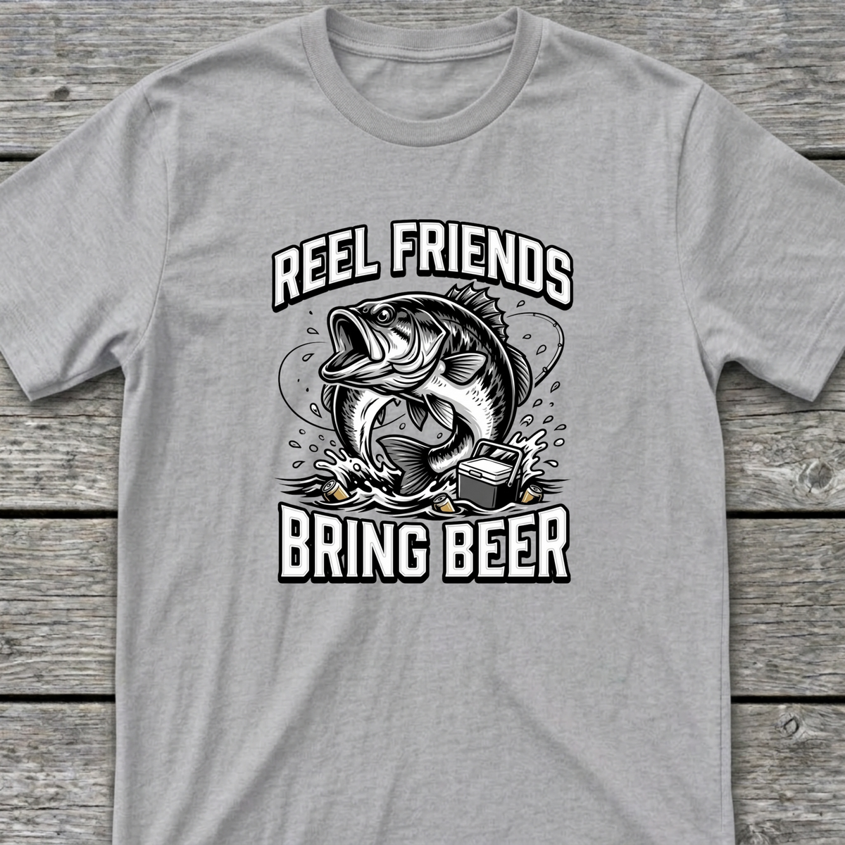 Reel Friends T-Shirt Sport Grey