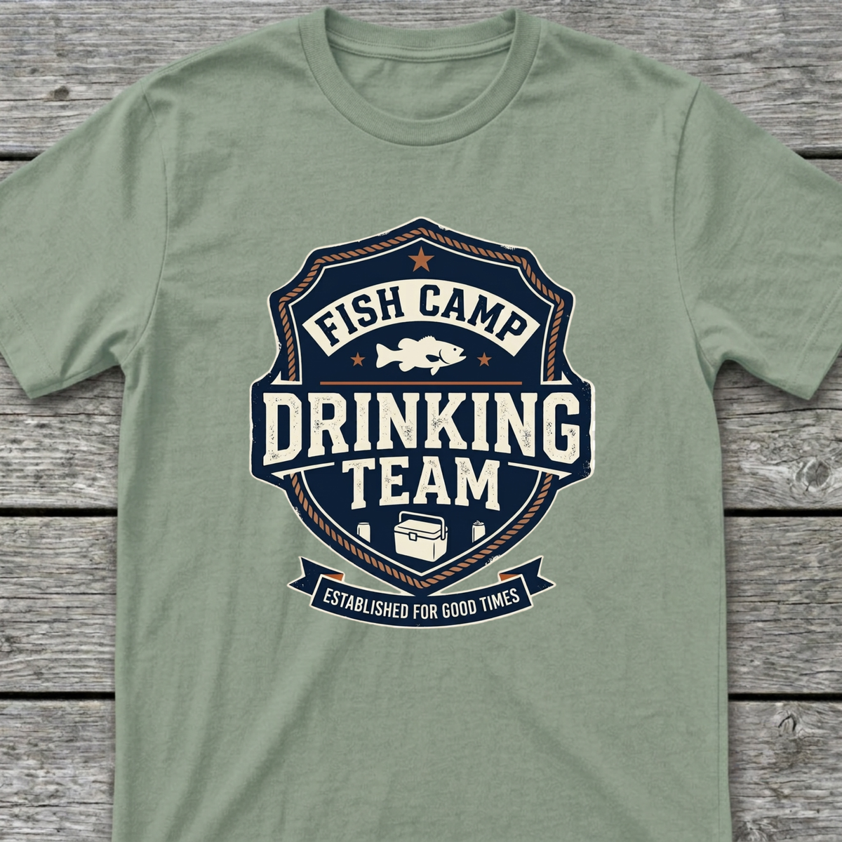 Fish Camp Drinking Team T-Shirt