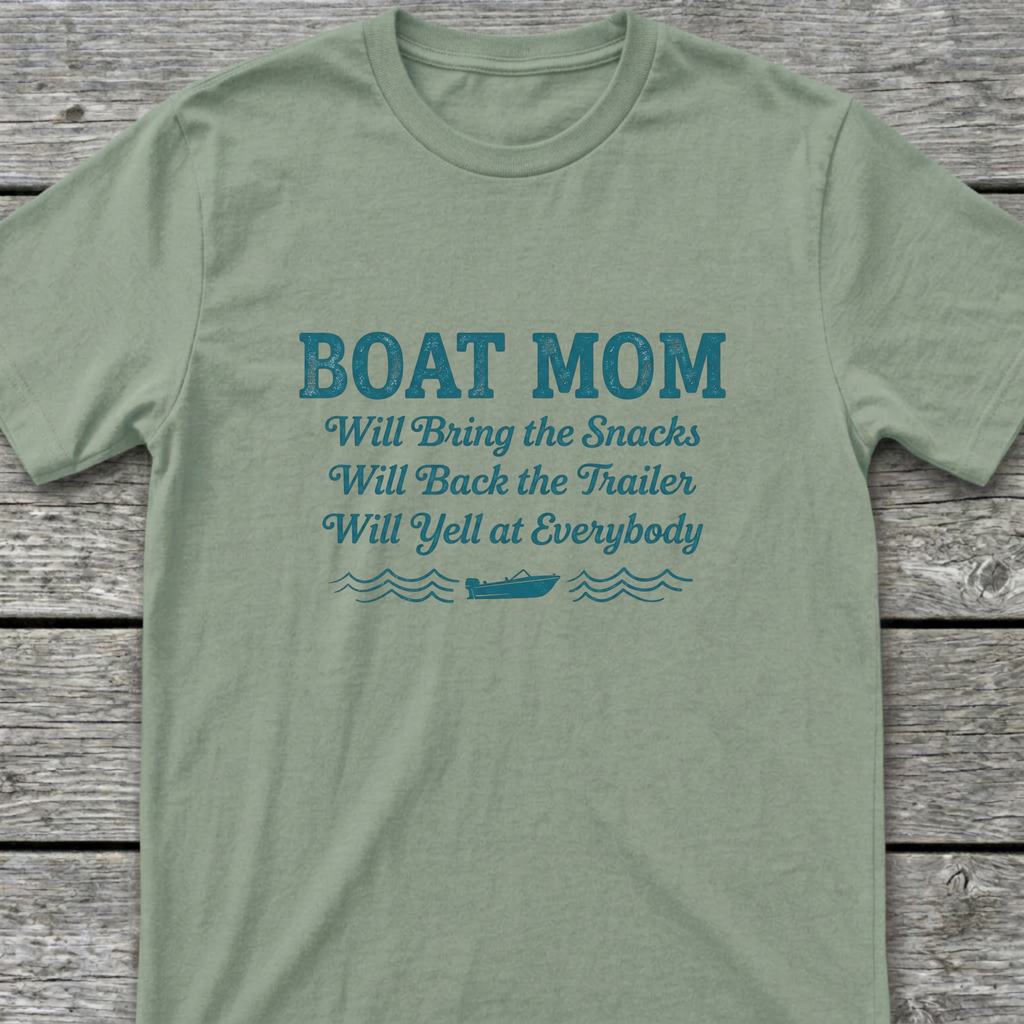 Boat Mom T-Shirt