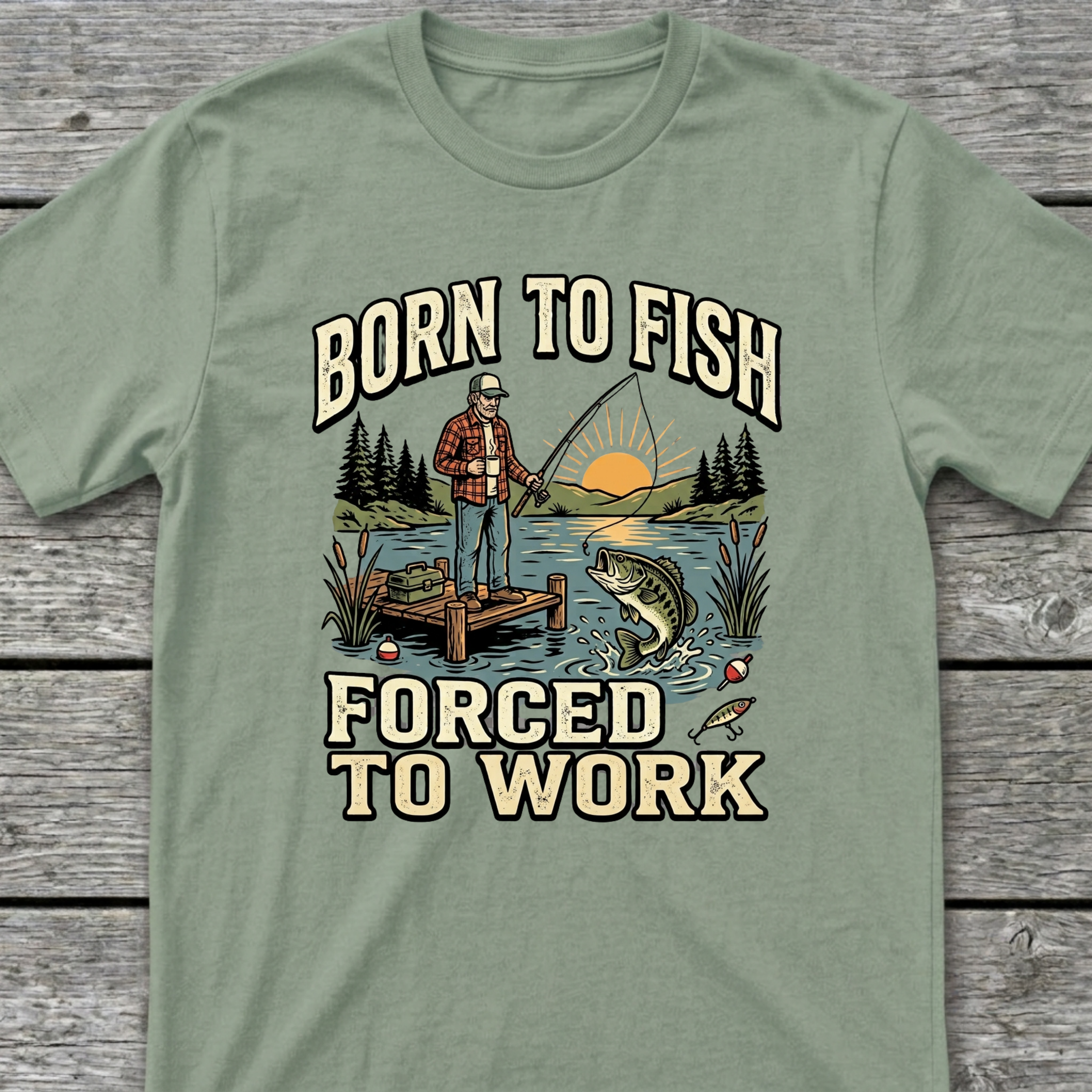Born To Fish T-Shirt