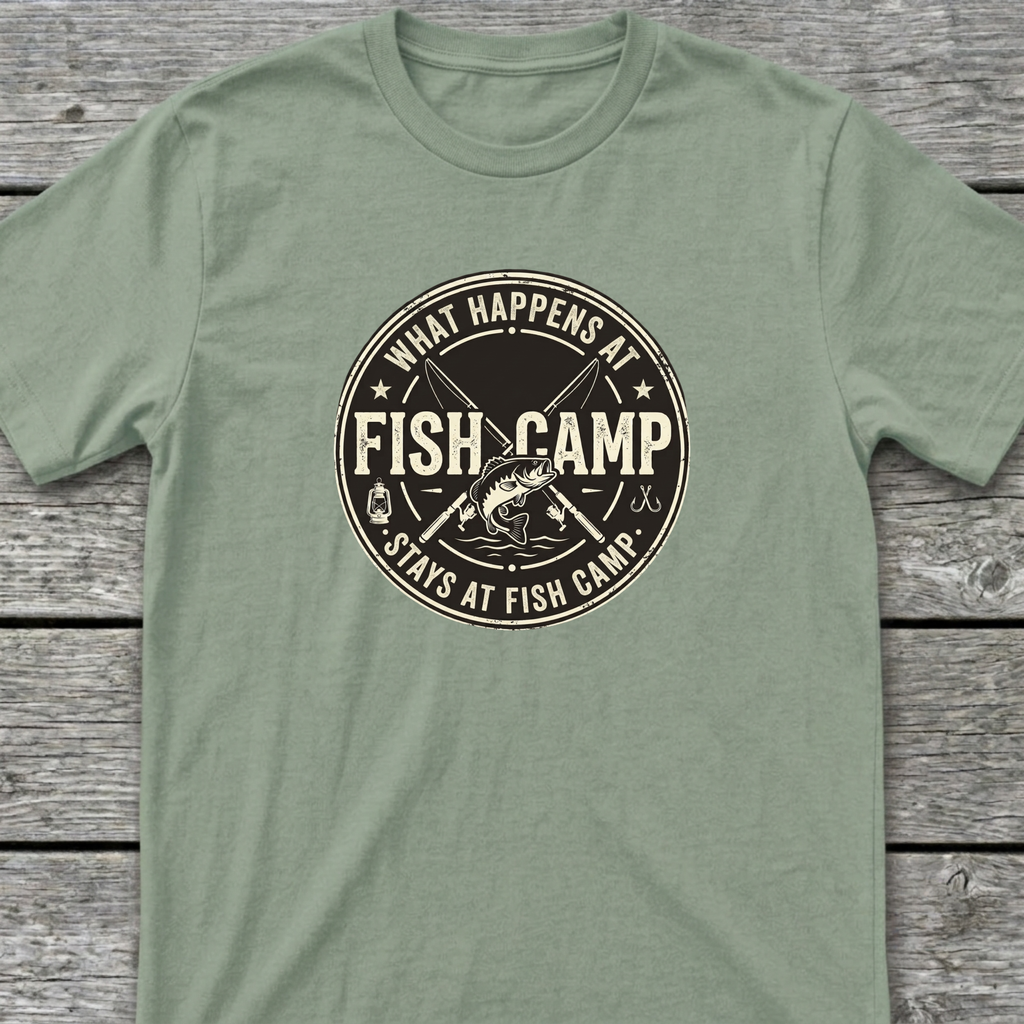 Stays at Fish Camp T-Shirt
