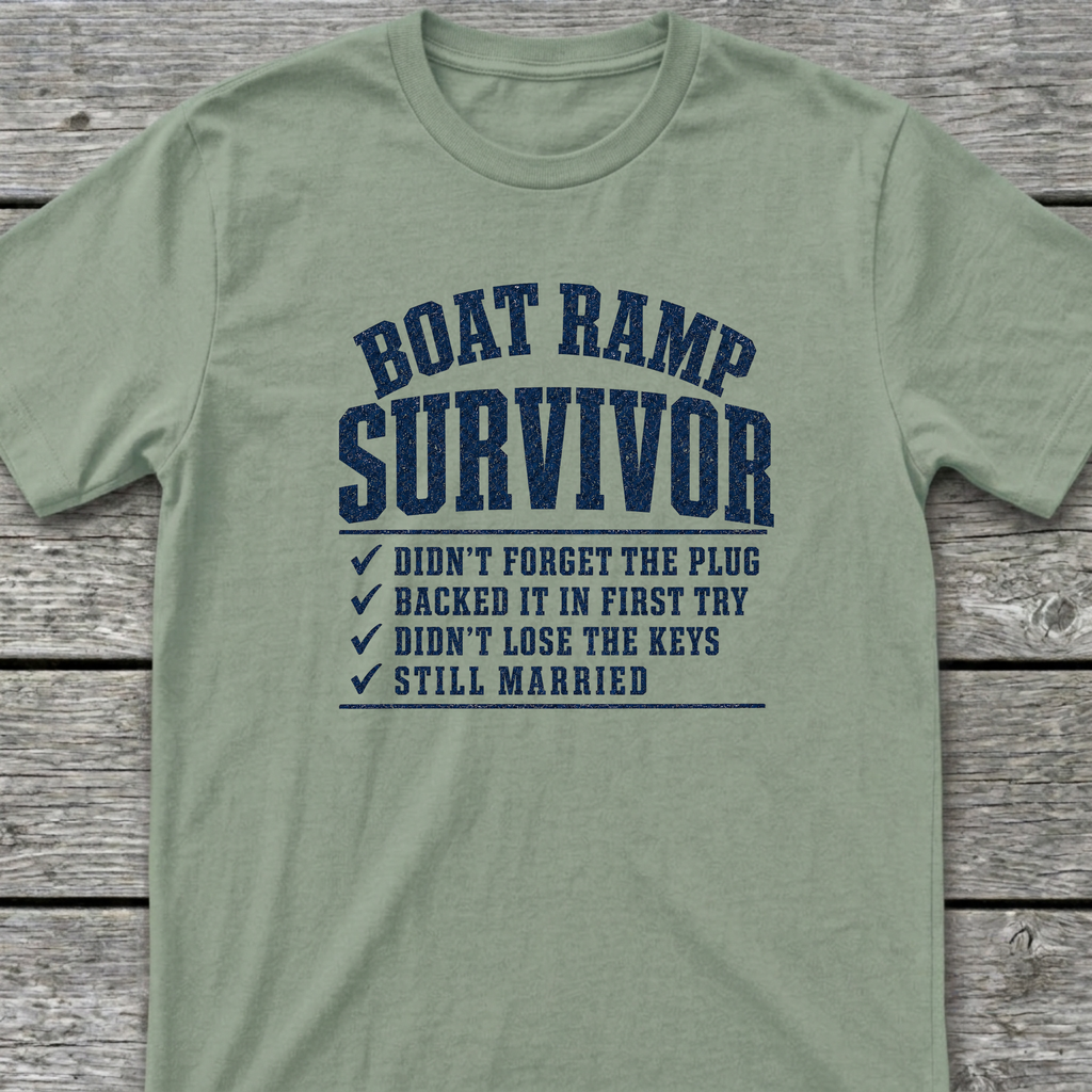 Boat Ramp Survivor T-Shirt