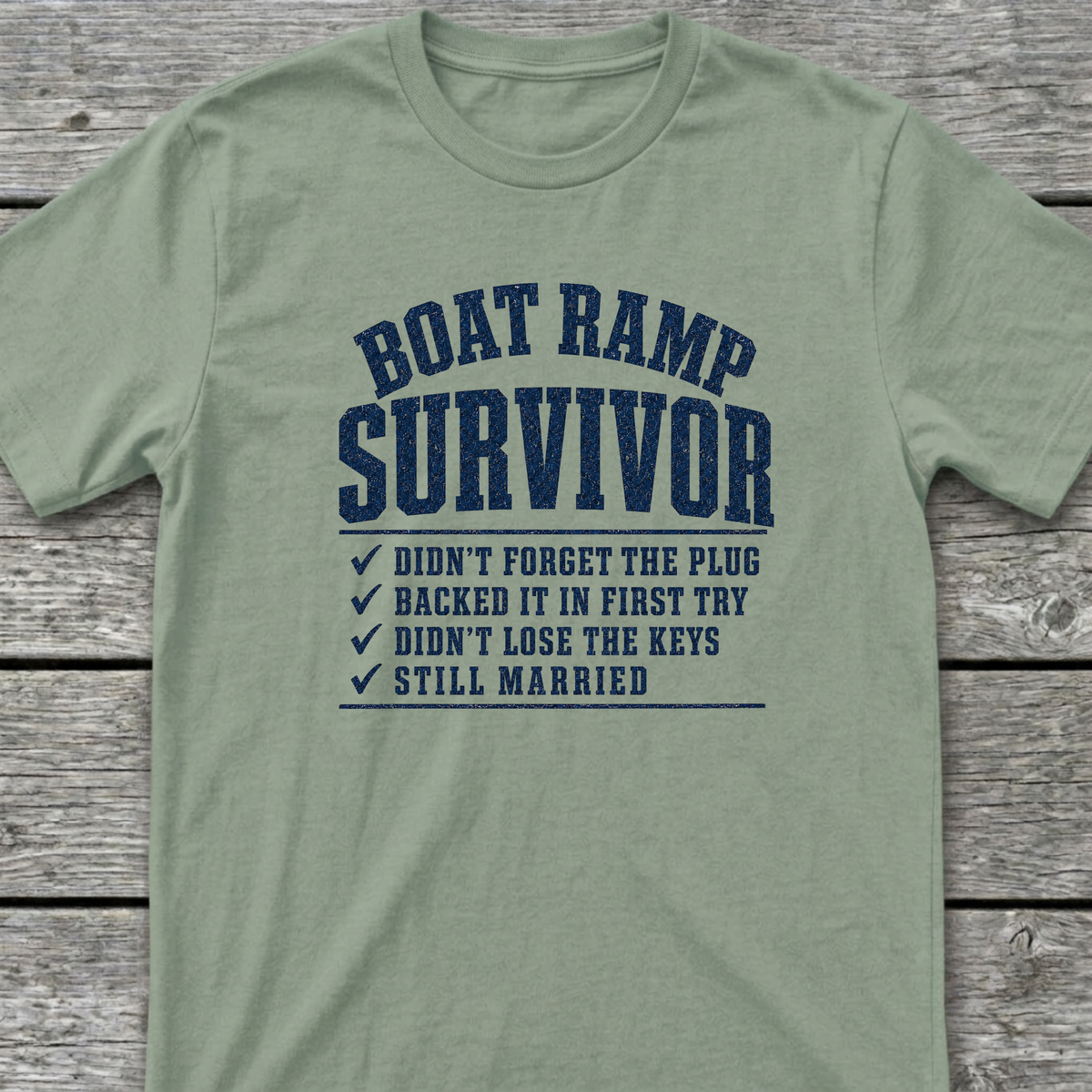 Boat Ramp Survivor T-Shirt