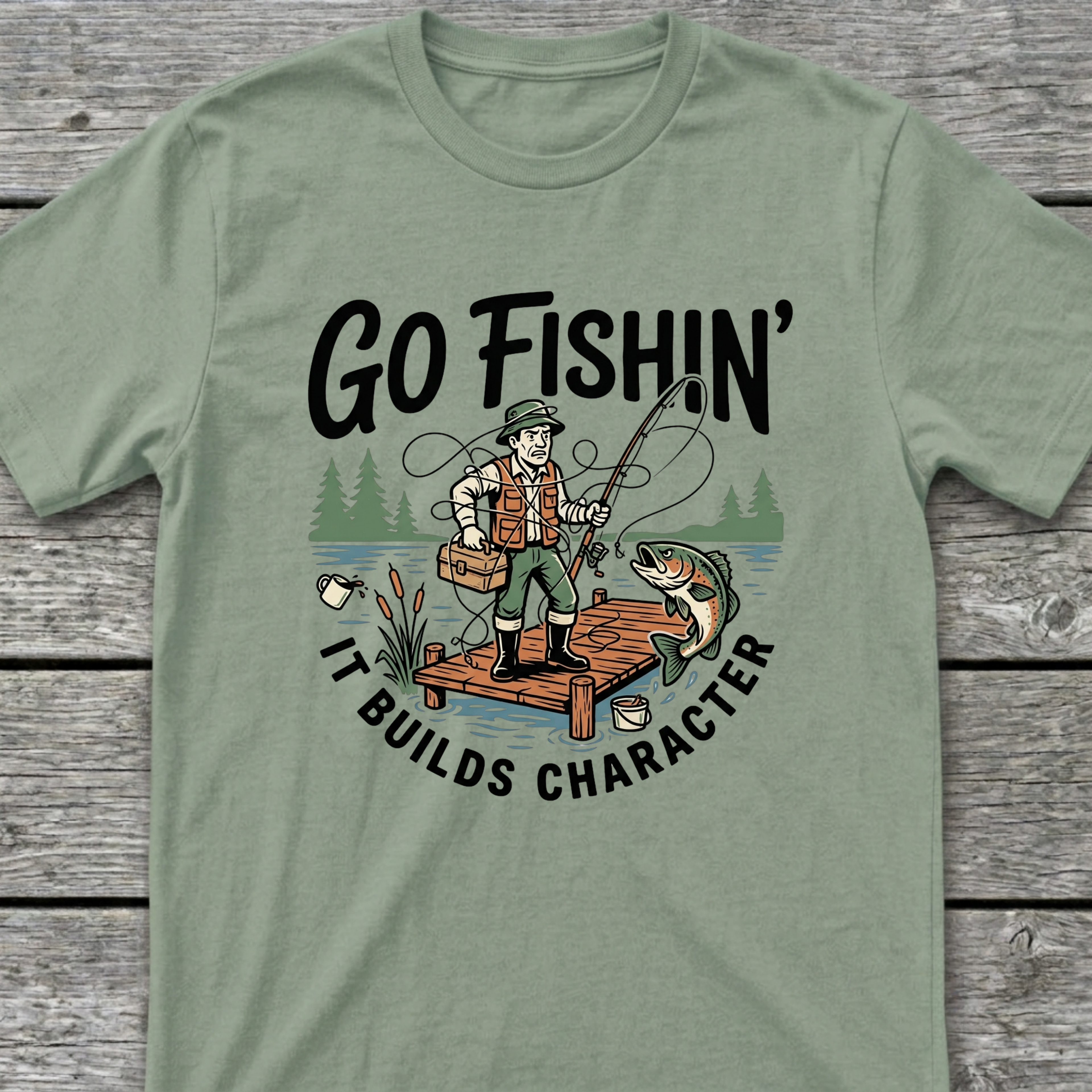 It Builds Character T-Shirt