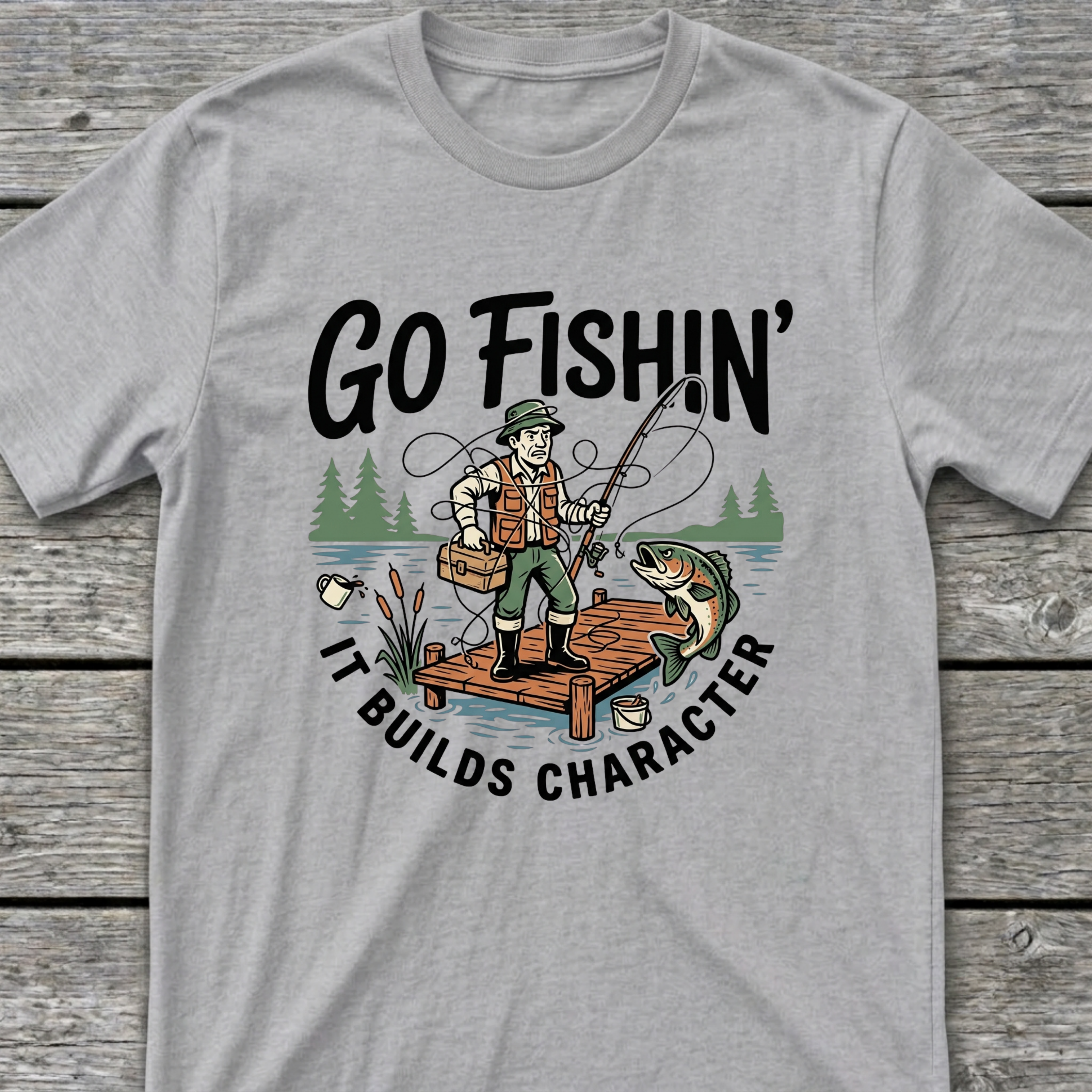 It Builds Character T-Shirt