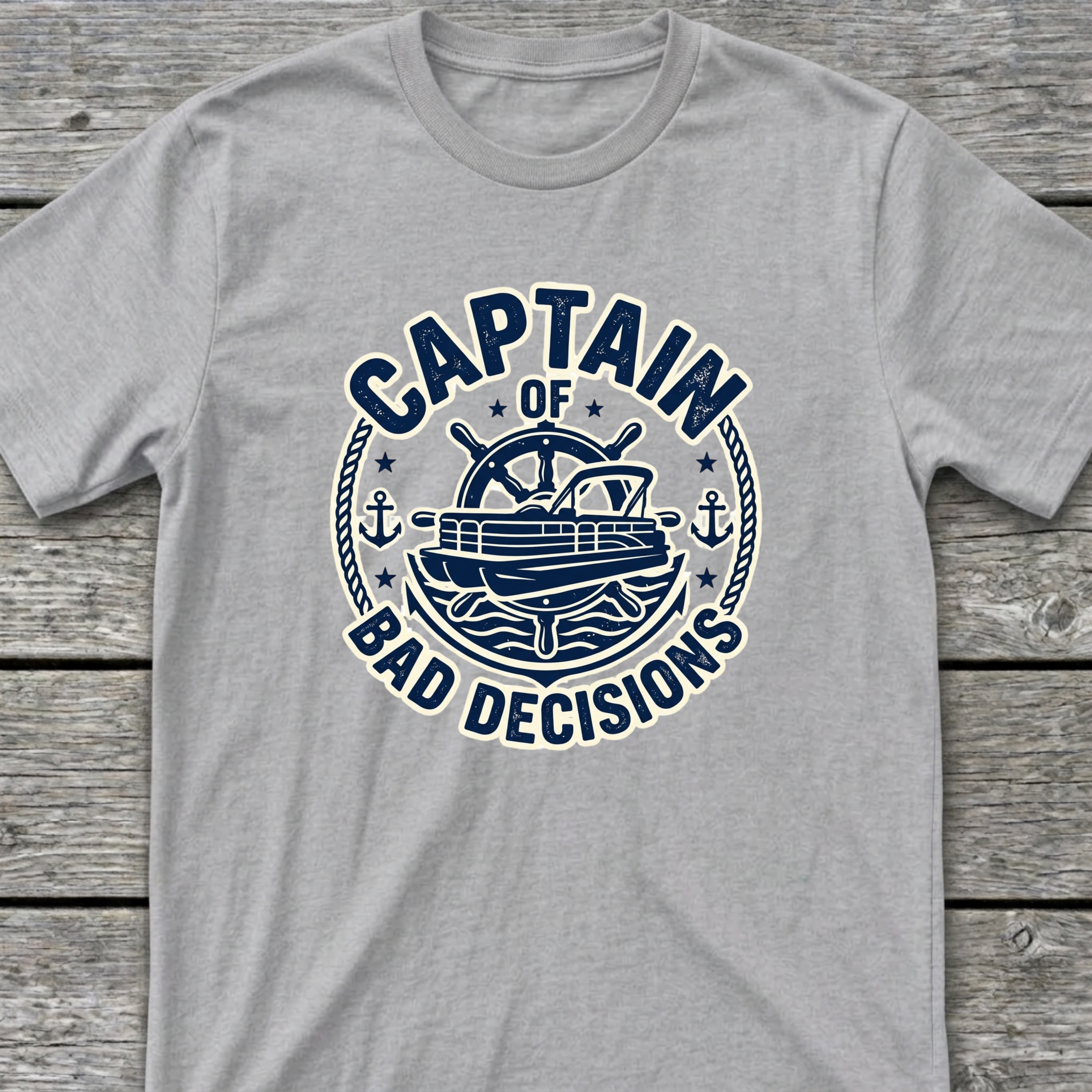 Captain of Bad Decisions T-Shirt