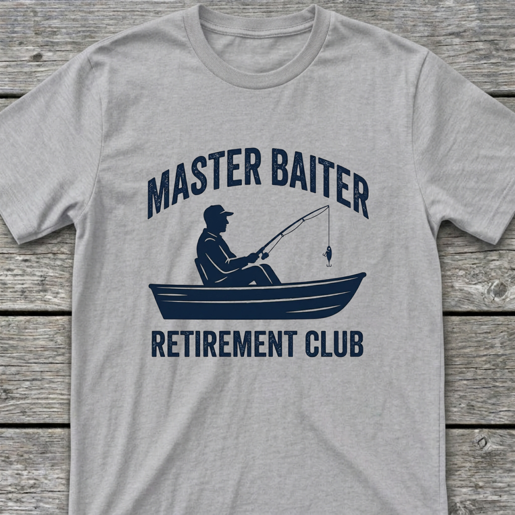 Master Baiter Retirement Club T-Shirt