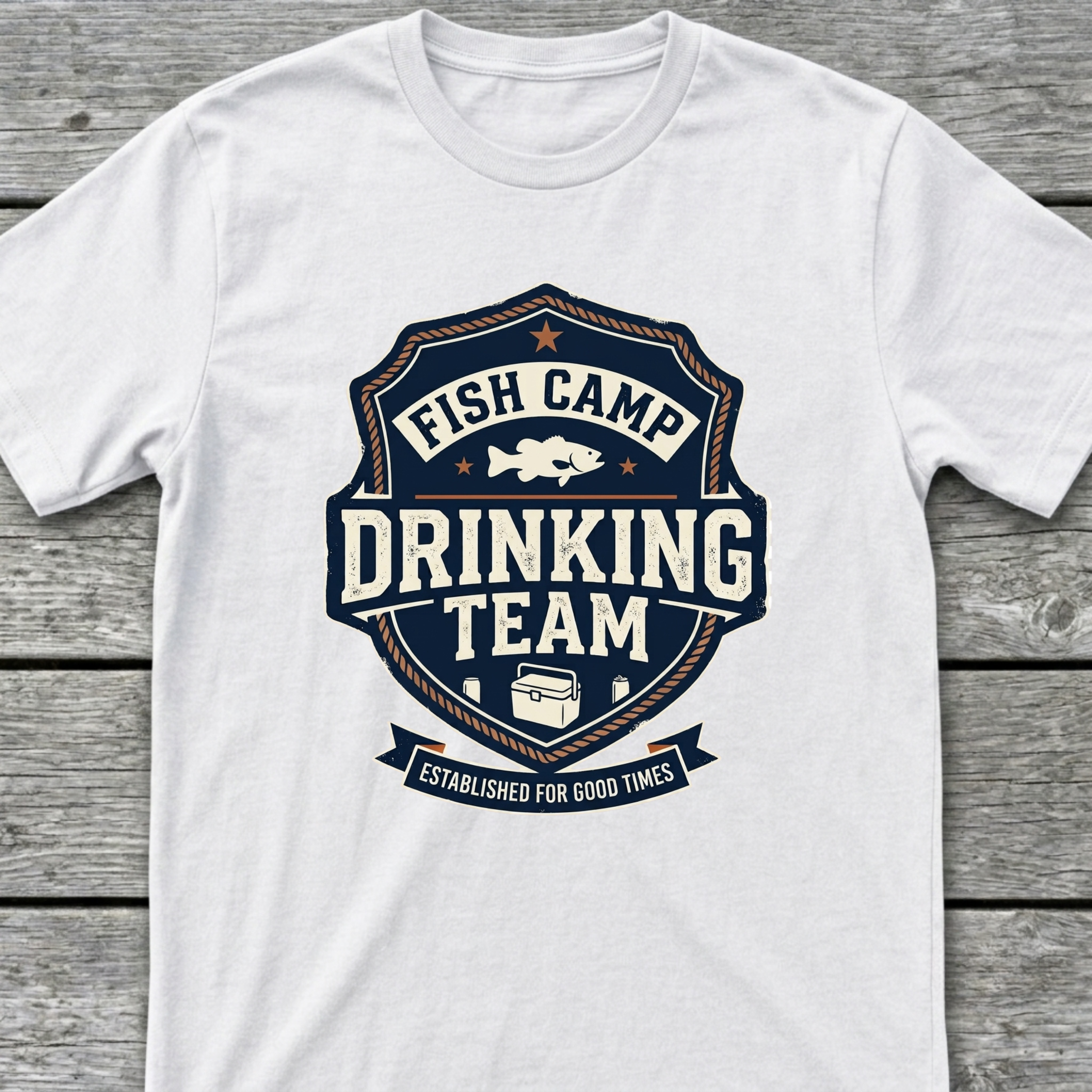 Fish Camp Drinking Team T-Shirt