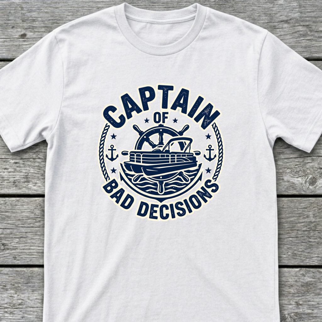 Captain of Bad Decisions T-Shirt
