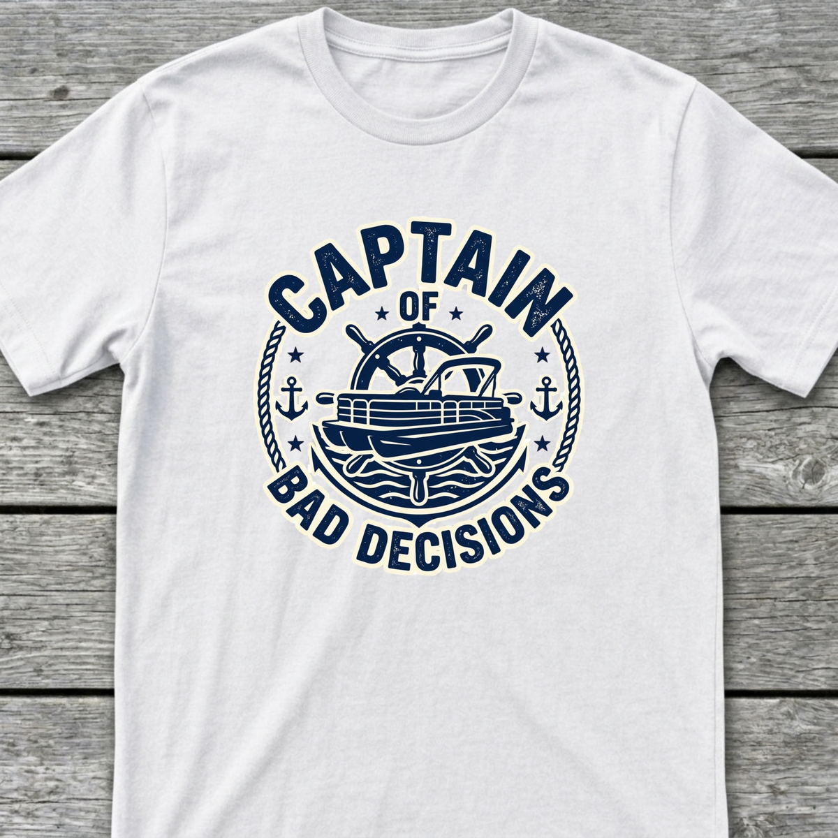 Captain of Bad Decisions T-Shirt